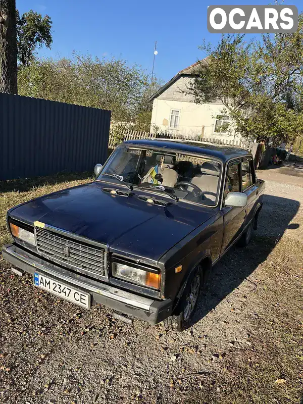 Седан ВАЗ / Lada 2107 1987 null_content л. обл. Житомирская, Житомир - Фото 1/9