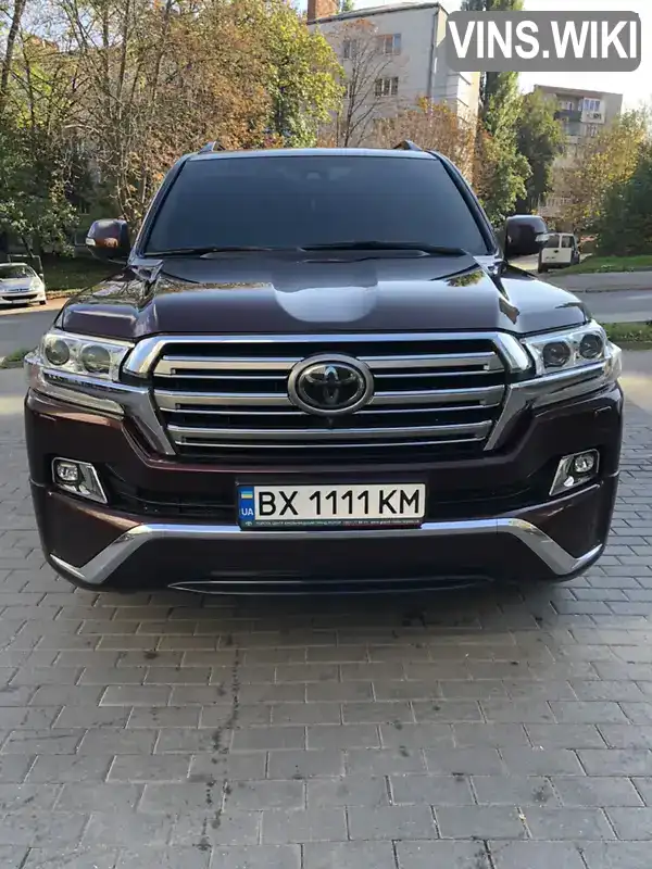 Позашляховик / Кросовер Toyota Land Cruiser 2018 4.46 л. Автомат обл. Хмельницька, Хмельницький - Фото 1/17