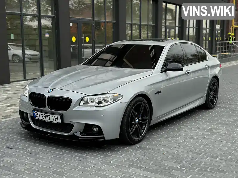 Седан BMW 5 Series 2013 2.98 л. Автомат обл. Полтавська, Полтава - Фото 1/21