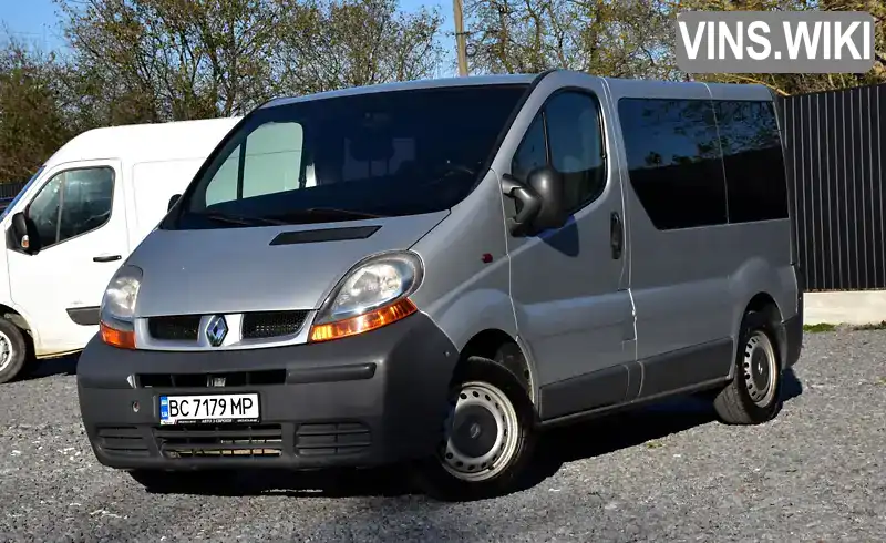 Мінівен Renault Trafic 2003 1.87 л. Ручна / Механіка обл. Львівська, Трускавець - Фото 1/21