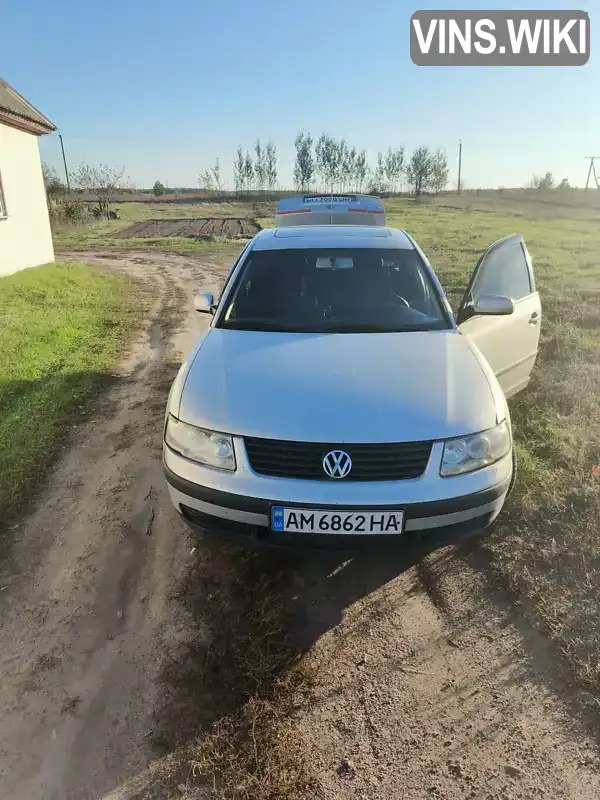 Седан Volkswagen Passat 1997 1.9 л. Ручна / Механіка обл. Житомирська, Коростень - Фото 1/20