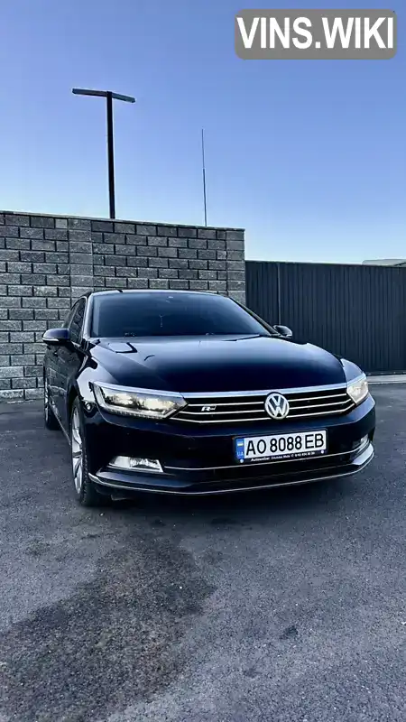 Седан Volkswagen Passat 2017 1.97 л. Автомат обл. Закарпатська, location.city.siltse - Фото 1/21