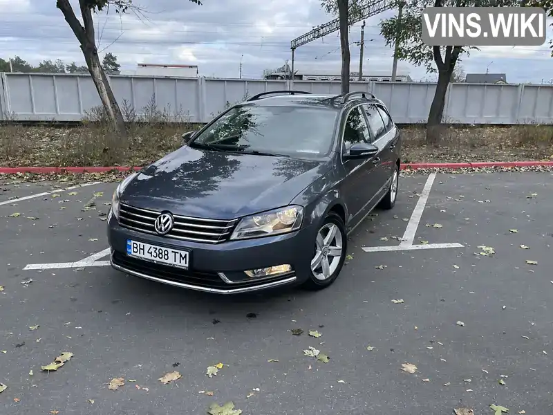 Універсал Volkswagen Passat 2014 1.97 л. Автомат обл. Одеська, Одеса - Фото 1/21