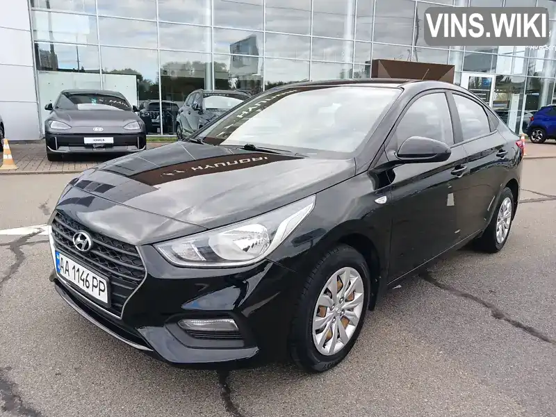 Седан Hyundai Accent 2017 1.37 л. Автомат обл. Киевская, Киев - Фото 1/9