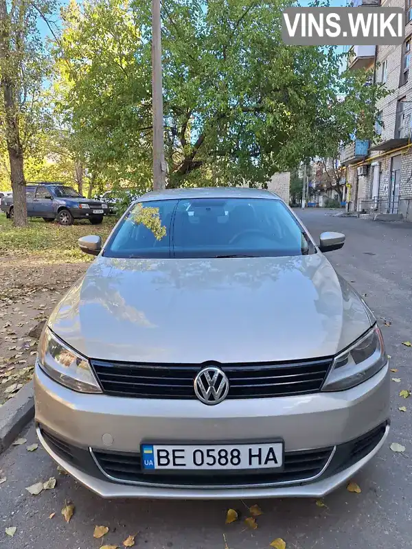 Седан Volkswagen Jetta 2014 1.8 л. Автомат обл. Миколаївська, Миколаїв - Фото 1/12