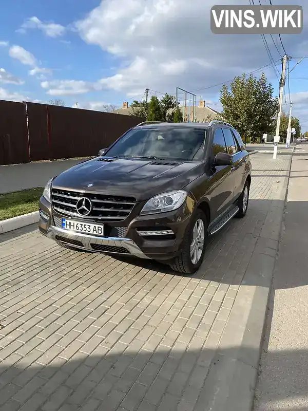 Внедорожник / Кроссовер Mercedes-Benz M-Class 2013 3 л. Автомат обл. Одесская, Килия - Фото 1/21