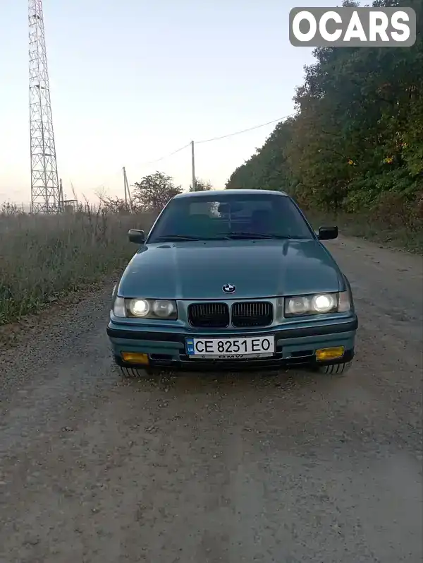 Седан BMW 3 Series 1995 1.6 л. Ручная / Механика обл. Черновицкая, Новоселица - Фото 1/12