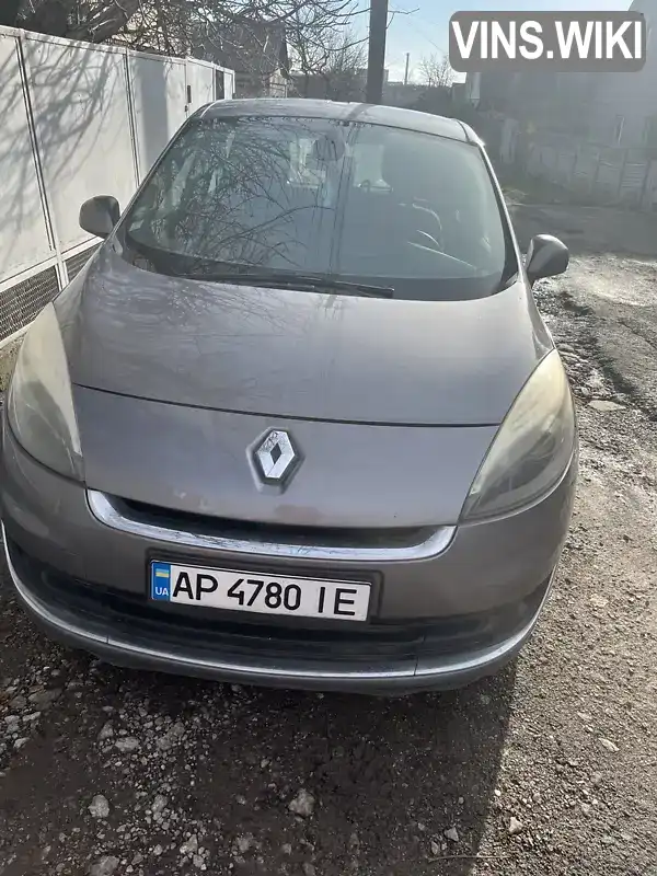 Минивэн Renault Grand Scenic 2012 1.5 л. Ручная / Механика обл. Запорожская, Запорожье - Фото 1/16