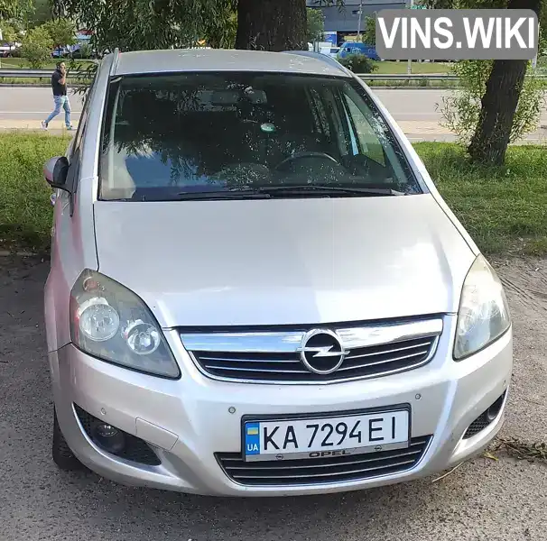 Мінівен Opel Zafira 2009 1.69 л. Ручна / Механіка обл. Київська, Київ - Фото 1/21