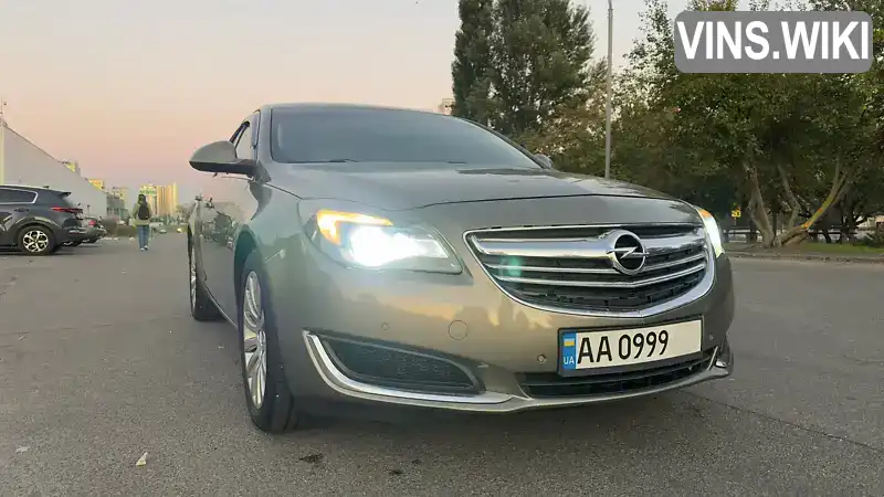 Ліфтбек Opel Insignia 2013 1.96 л. Автомат обл. Київська, Київ - Фото 1/21