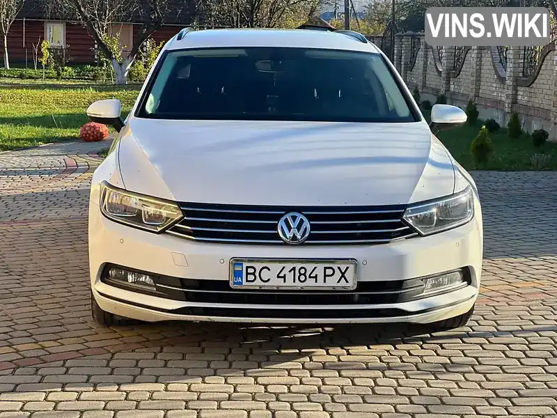 Універсал Volkswagen Passat 2016 2 л. Ручна / Механіка обл. Львівська, Дрогобич - Фото 1/21