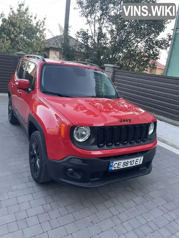 Позашляховик / Кросовер Jeep Renegade 2017 2.36 л. Автомат обл. Чернівецька, Чернівці - Фото 1/9