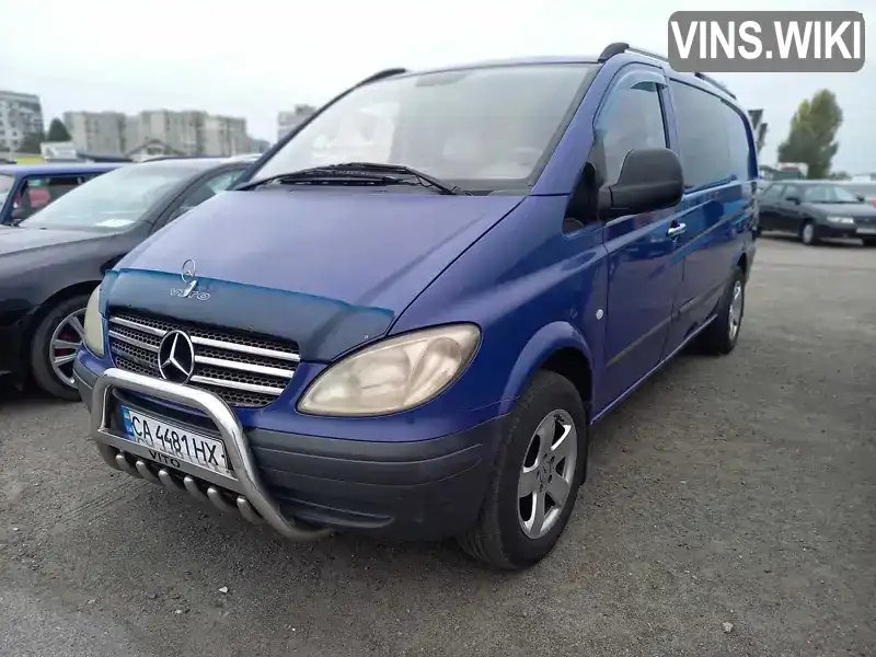 Мінівен Mercedes-Benz Vito 2005 2.15 л. Ручна / Механіка обл. Черкаська, Черкаси - Фото 1/21