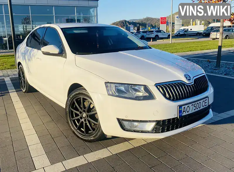 Ліфтбек Skoda Octavia 2014 2 л. Ручна / Механіка обл. Закарпатська, Мукачево - Фото 1/14