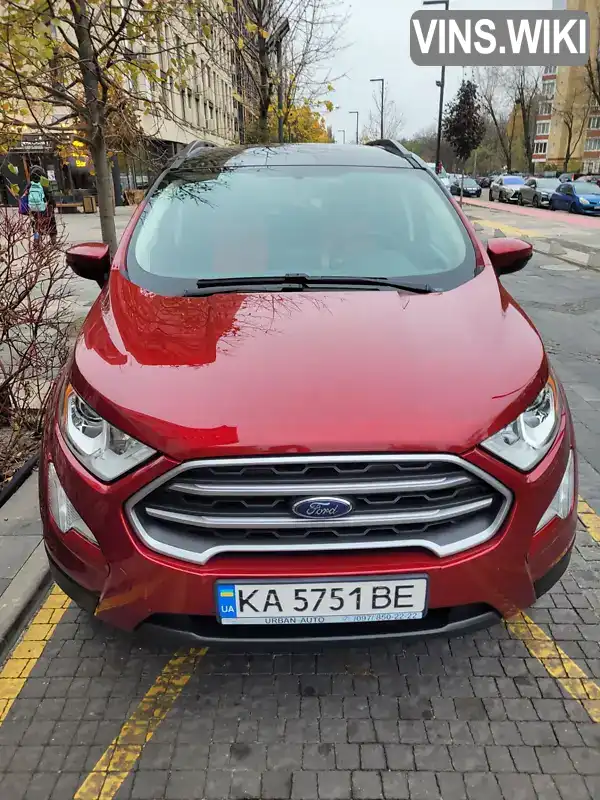 Позашляховик / Кросовер Ford EcoSport 2017 2 л. Автомат обл. Київська, Київ - Фото 1/10