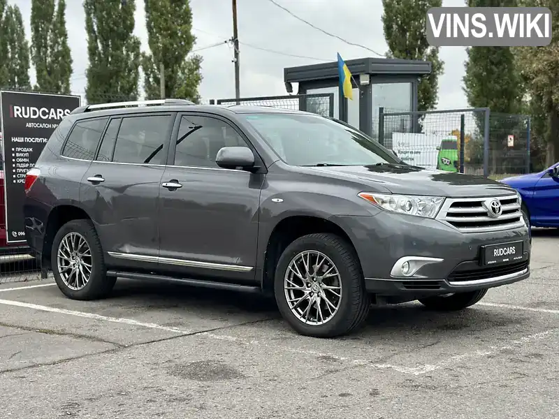 Позашляховик / Кросовер Toyota Highlander 2012 3.46 л. Автомат обл. Полтавська, Кременчук - Фото 1/21