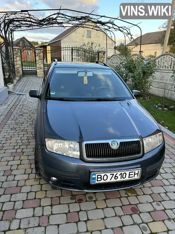 Універсал Skoda Fabia 2008 1.9 л. обл. Тернопільська, Тернопіль - Фото 1/9