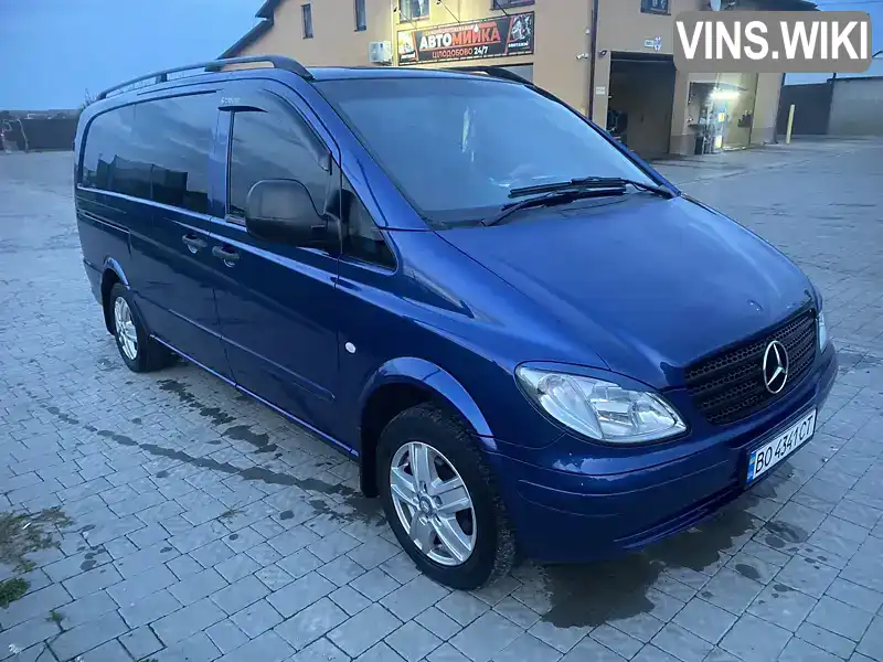 Мінівен Mercedes-Benz Vito 2008 2.15 л. Автомат обл. Тернопільська, Тернопіль - Фото 1/12