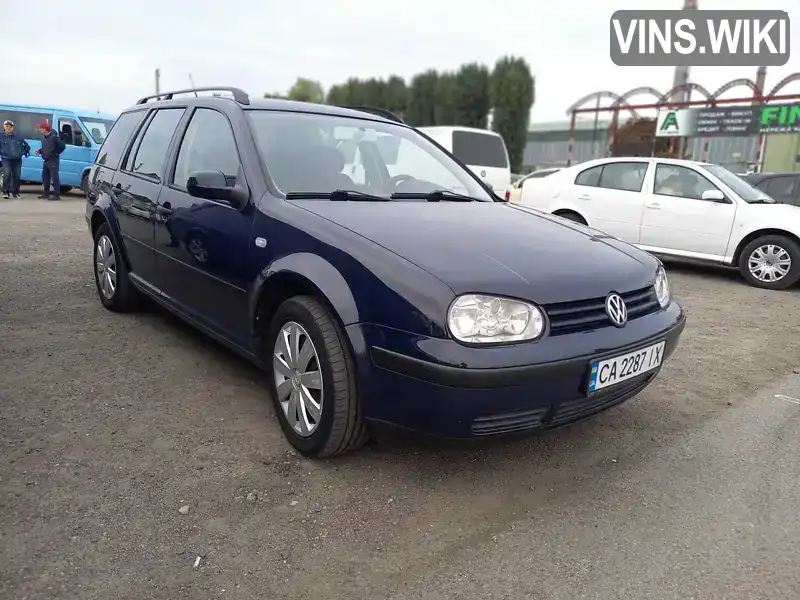 Универсал Volkswagen Golf 2001 1.6 л. Ручная / Механика обл. Черкасская, Черкассы - Фото 1/21