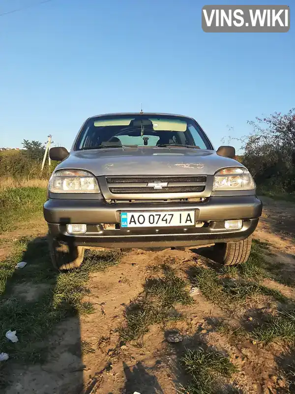 Внедорожник / Кроссовер Chevrolet Niva 2005 1.69 л. Ручная / Механика обл. Закарпатская, Ужгород - Фото 1/21