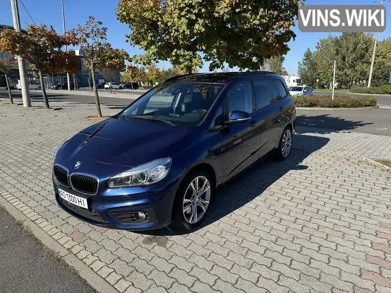 Мінівен BMW 2 Series Gran Tourer 2016 2 л. Автомат обл. Закарпатська, Ужгород - Фото 1/21