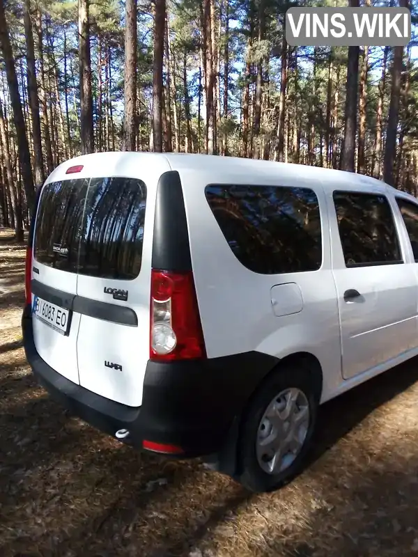 Універсал Dacia Logan MCV 2009 1.4 л. Ручна / Механіка обл. Полтавська, Миргород - Фото 1/12