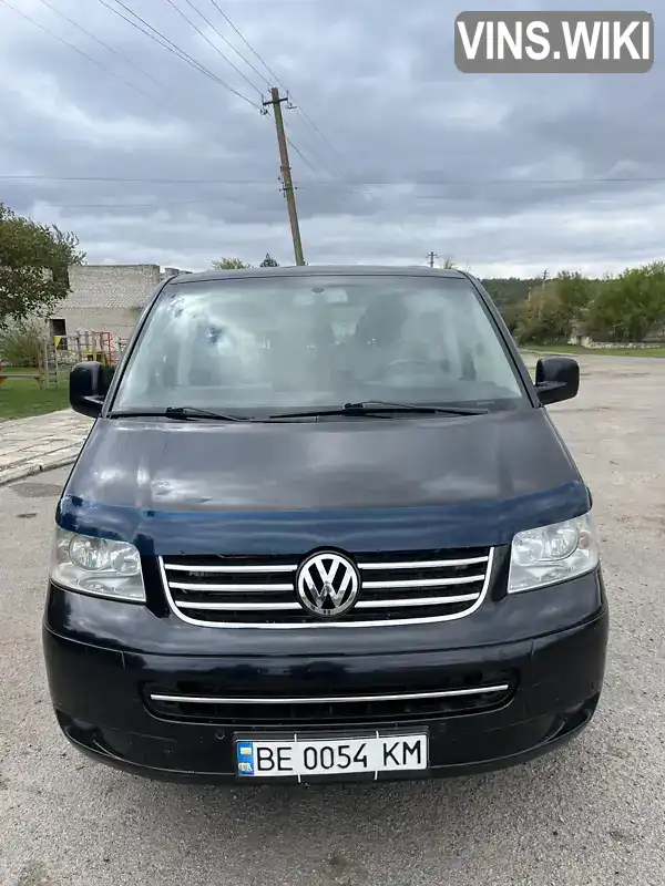 Мінівен Volkswagen Multivan 2008 2.5 л. Автомат обл. Миколаївська, Вознесенськ - Фото 1/14