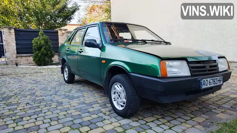 Седан ВАЗ / Lada 21099 2005 1.5 л. Ручна / Механіка обл. Закарпатська, Ужгород - Фото 1/13