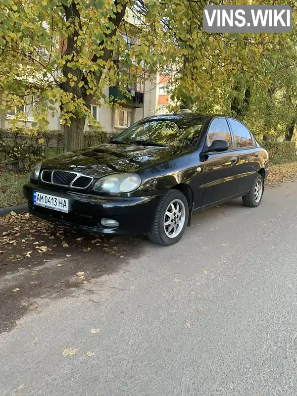 Седан Daewoo Lanos 2008 1.6 л. Ручна / Механіка обл. Житомирська, Коростень - Фото 1/7