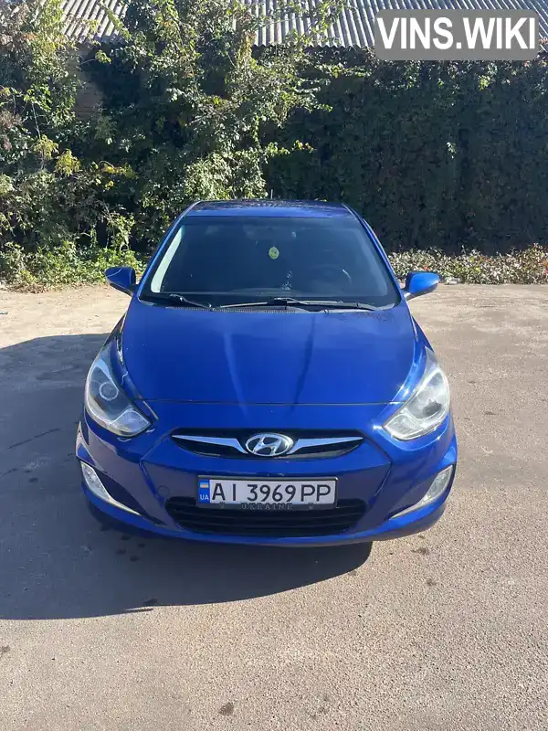 Седан Hyundai Accent 2011 1.59 л. Ручная / Механика обл. Киевская, Борисполь - Фото 1/19