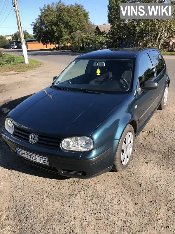 WVWZZZ1JZ1W268241 Volkswagen Golf 2000 Хэтчбек 1.6 л. Фото 1