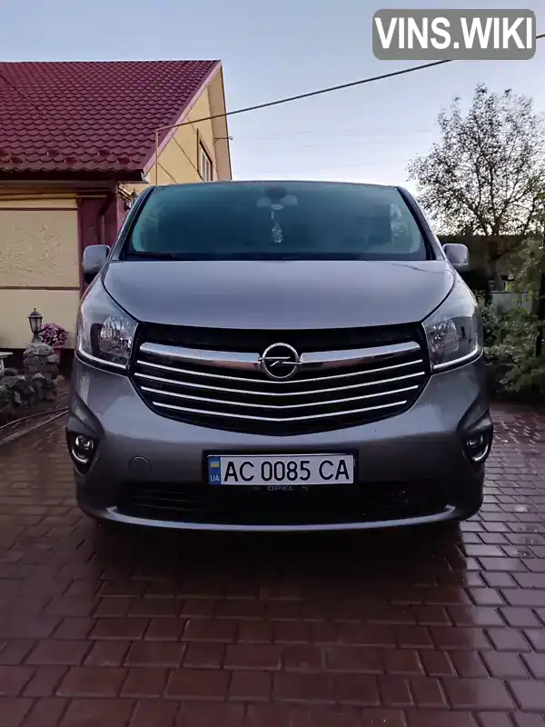 Мінівен Opel Vivaro 2016 null_content л. Ручна / Механіка обл. Волинська, location.city.volodymyr - Фото 1/21