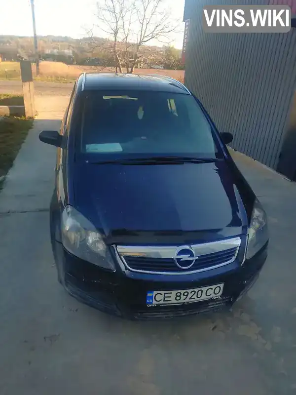 Мінівен Opel Zafira 2007 null_content л. Ручна / Механіка обл. Чернівецька, Чернівці - Фото 1/5