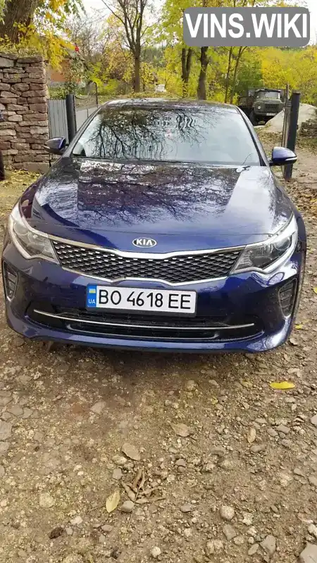 Седан Kia Optima 2017 2.4 л. Автомат обл. Тернопільська, location.city.tovste - Фото 1/11