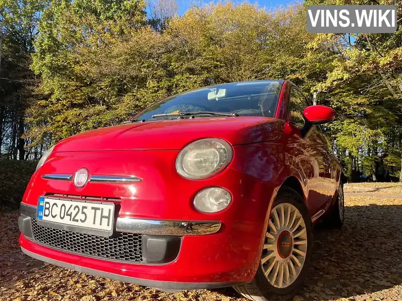 Хетчбек Fiat 500 2008 1.24 л. Автомат обл. Львівська, Львів - Фото 1/19