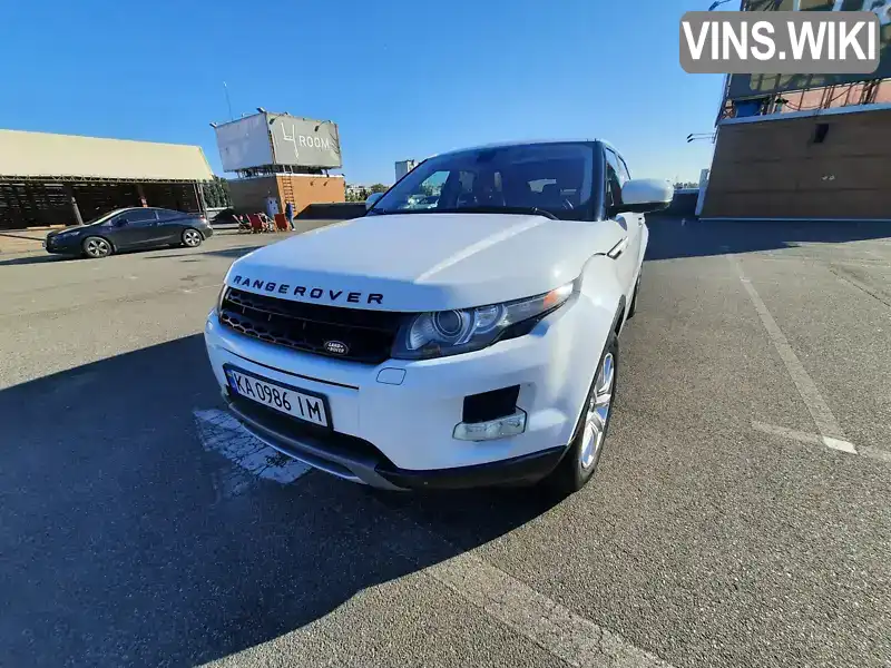 Позашляховик / Кросовер Land Rover Range Rover Evoque 2012 2 л. Автомат обл. Київська, Київ - Фото 1/21