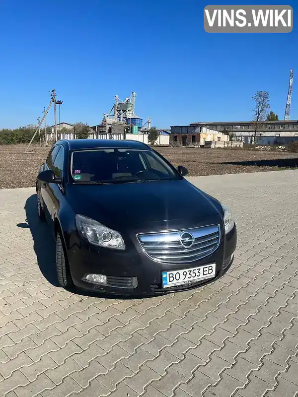 Універсал Opel Insignia 2011 1.96 л. обл. Тернопільська, Тернопіль - Фото 1/13