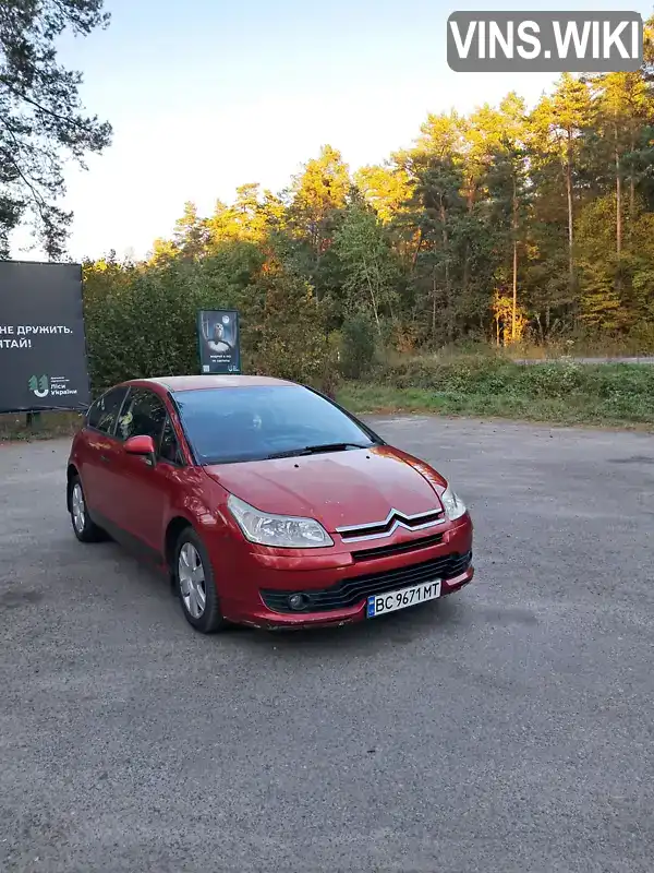 Купе Citroen C4 2007 1.59 л. Ручна / Механіка обл. Львівська, location.city.velyki_mosty - Фото 1/15