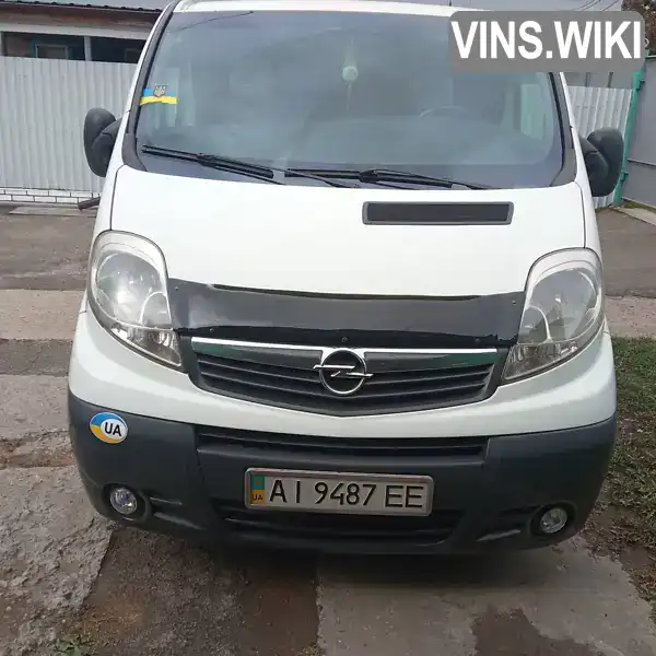 Мінівен Opel Vivaro 2007 2.5 л. Ручна / Механіка обл. Київська, Бровари - Фото 1/21