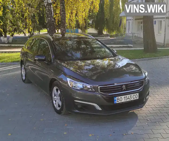 Універсал Peugeot 508 2016 1.56 л. Автомат обл. Тернопільська, Тернопіль - Фото 1/21