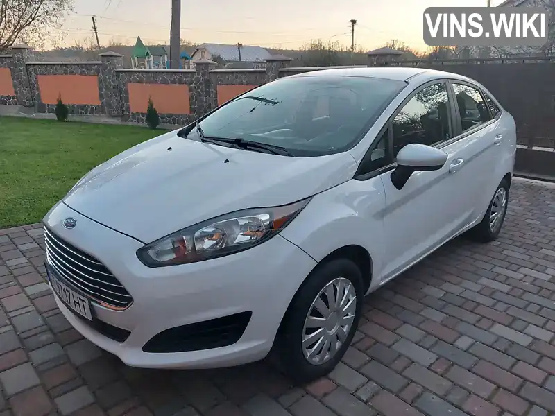 Седан Ford Fiesta 2015 1.6 л. Автомат обл. Ивано-Франковская, Ивано-Франковск - Фото 1/21