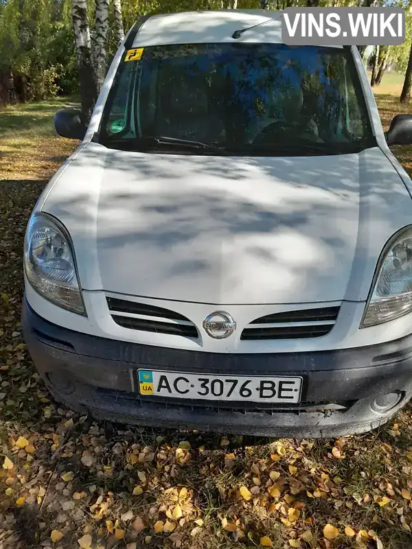 Мінівен Nissan Kubistar 2005 1.2 л. Ручна / Механіка обл. Волинська, Нововолинськ - Фото 1/8