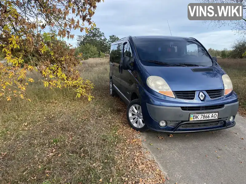 Мінівен Renault Trafic 2007 2 л. Ручна / Механіка обл. Рівненська, Володимирець - Фото 1/13