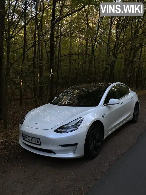 Седан Tesla Model 3 2019 null_content л. обл. Житомирська, Житомир - Фото 1/16