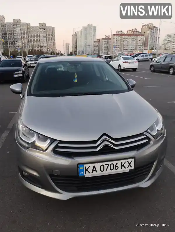 Хетчбек Citroen C4 2015 1.59 л. Ручна / Механіка обл. Київська, Київ - Фото 1/21