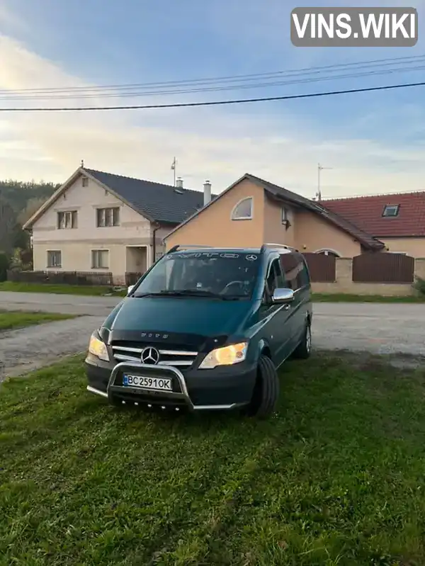 Мінівен Mercedes-Benz Vito 2011 2.2 л. Ручна / Механіка обл. Львівська, Турка - Фото 1/18