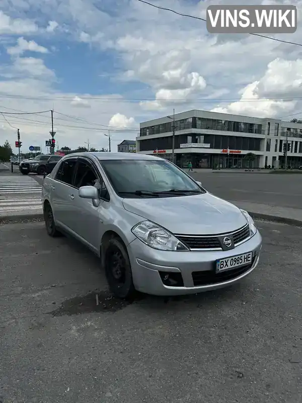 Седан Nissan TIIDA 2008 1.6 л. Ручна / Механіка обл. Хмельницька, Хмельницький - Фото 1/10