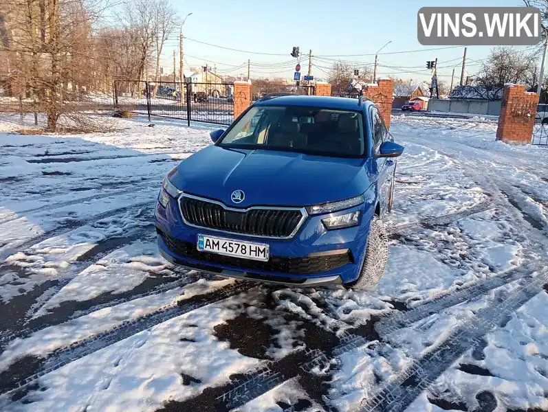 Позашляховик / Кросовер Skoda Kamiq 2021 1.6 л. Ручна / Механіка обл. Житомирська, Житомир - Фото 1/11