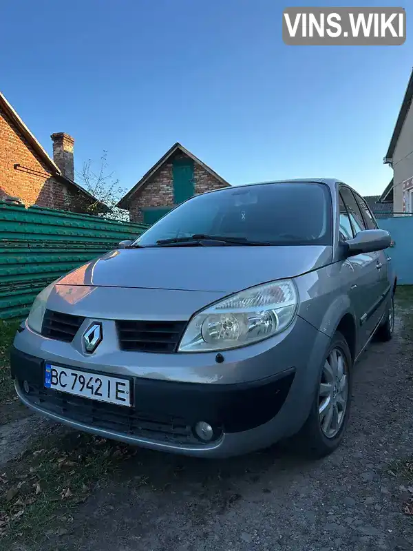 Мінівен Renault Scenic 2005 2 л. Ручна / Механіка обл. Львівська, Радехів - Фото 1/18