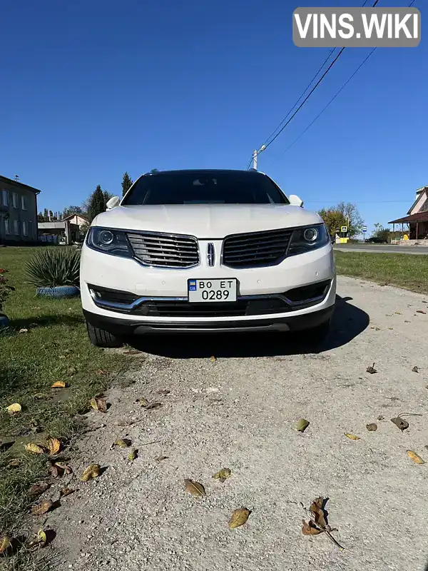 Позашляховик / Кросовер Lincoln MKX 2016 2.69 л. Автомат обл. Тернопільська, Тернопіль - Фото 1/21